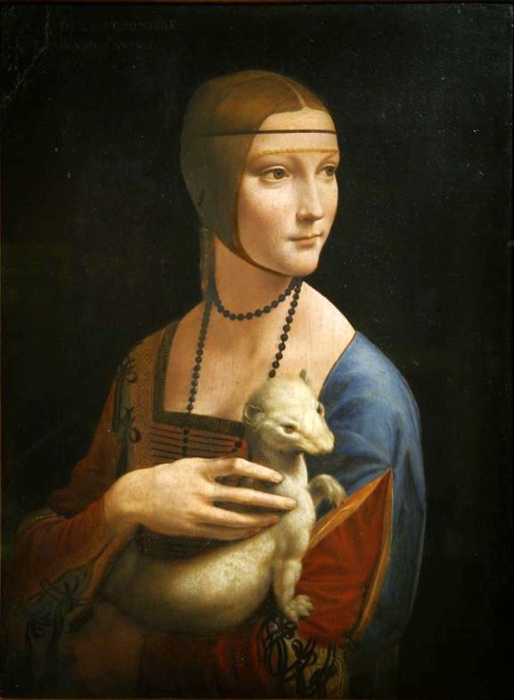 The Lady with an Ermine (Portrait of Cecilia Gallerani)