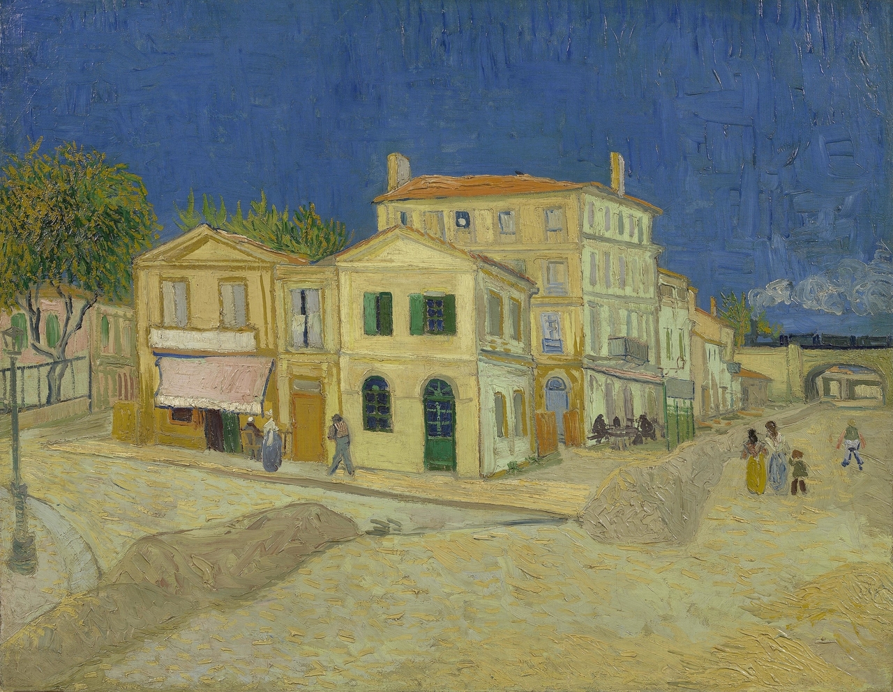 The yellow house ('The street')