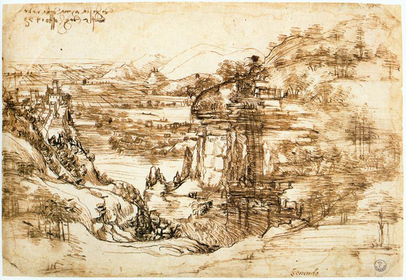 Arno Valley Landscape