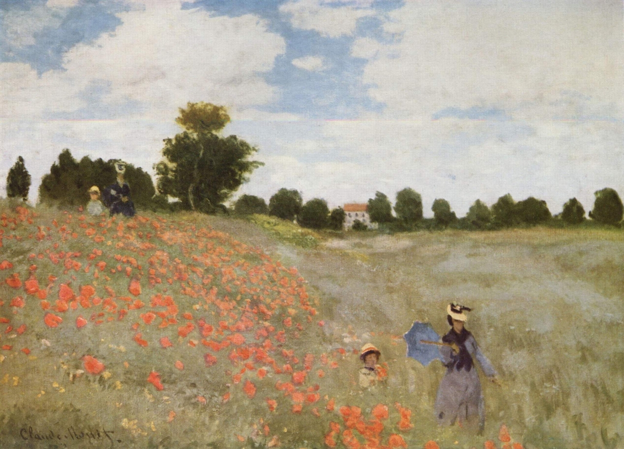 Poppies / Poppy Field in Argenteuil
