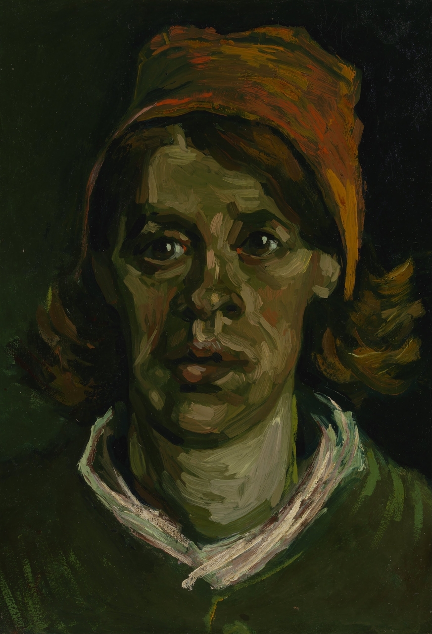 Head of a woman