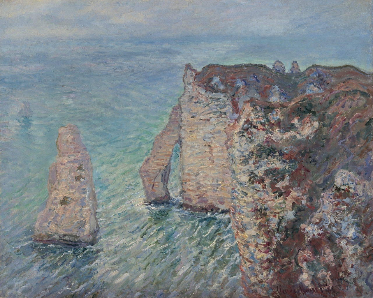 The Rock Needle and the Porte d'Aval