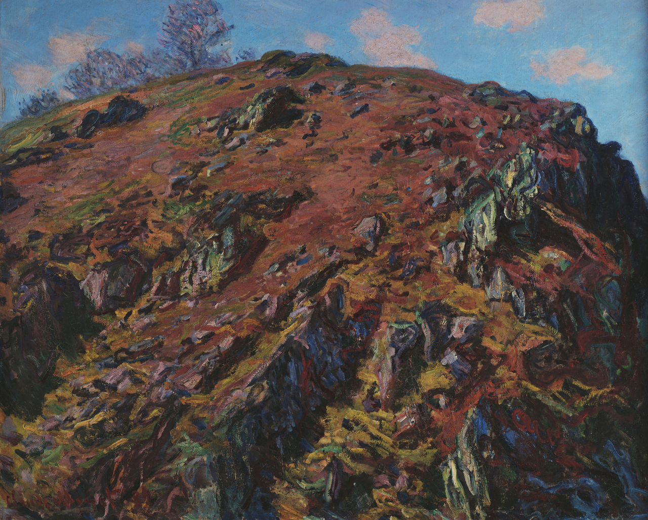 Study of rocks, the Creuse: 'Le Bloc'