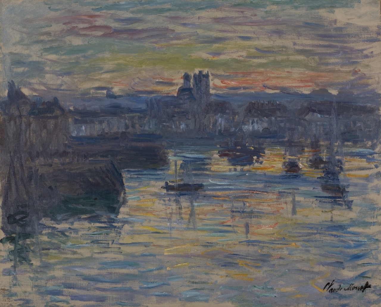 Port of Dieppe, Evening