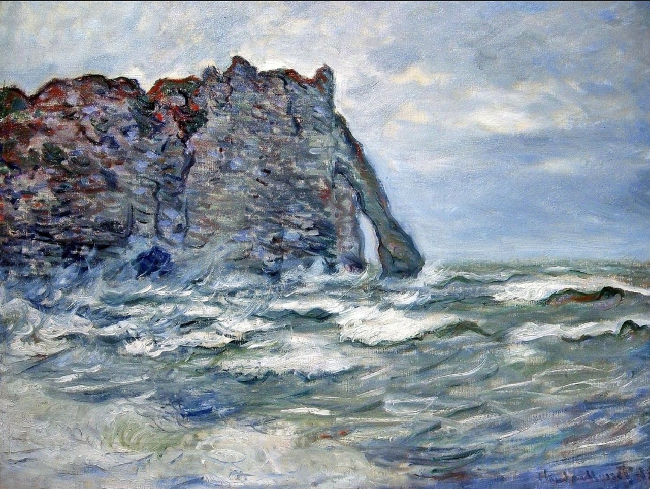 The Needle Rock and the Porte d'Aval
